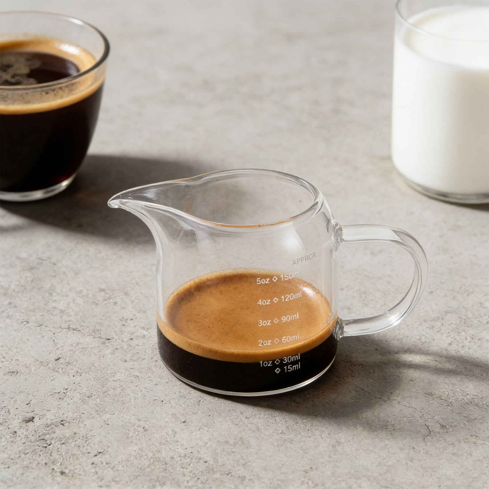 Szklany kubek do odmierzania 1 – Espresso Shot Glass recenzja i cena